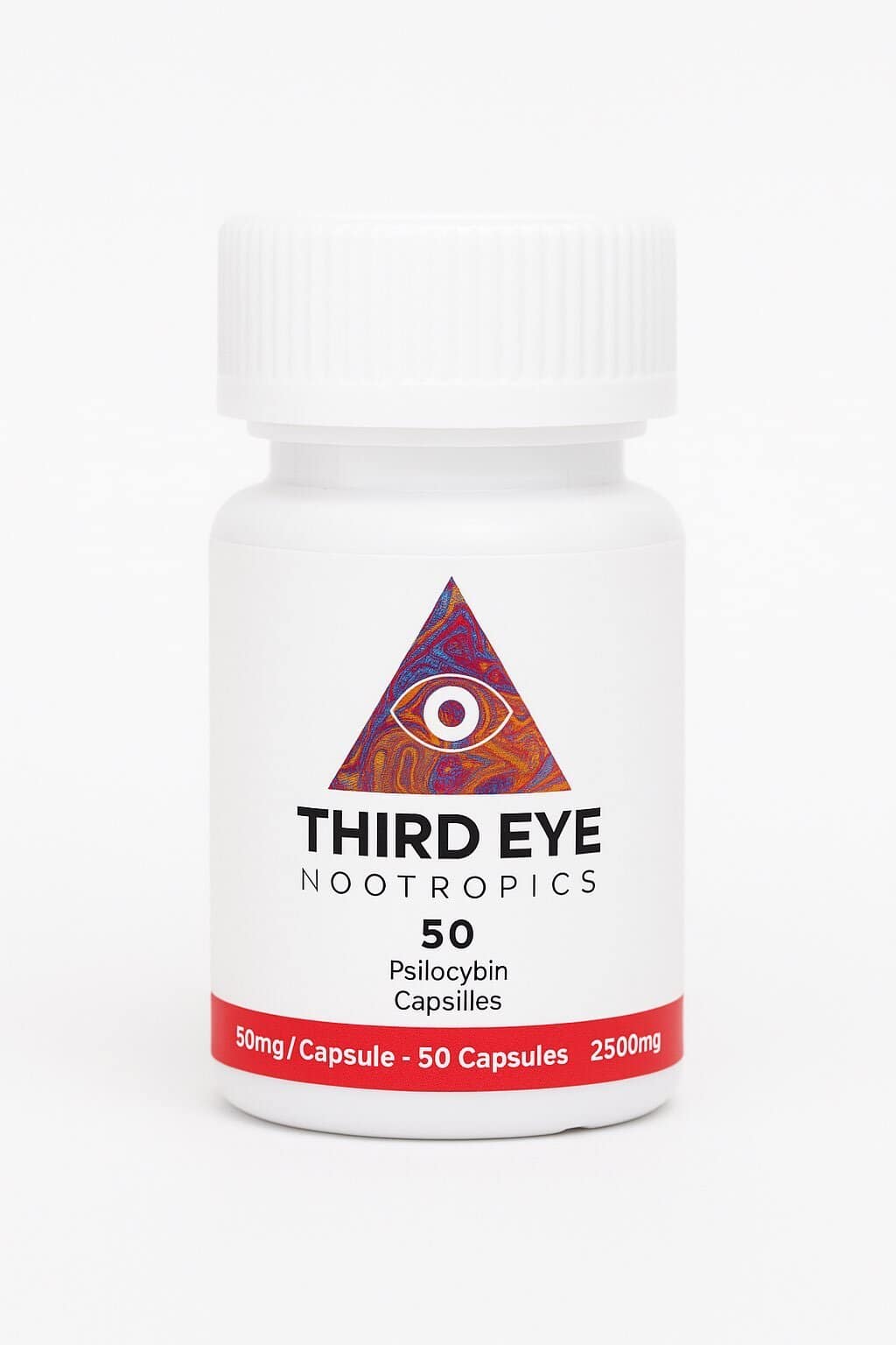 new3 Third Eye Nootropics – Psilocybin Capsules (2500mg Total)